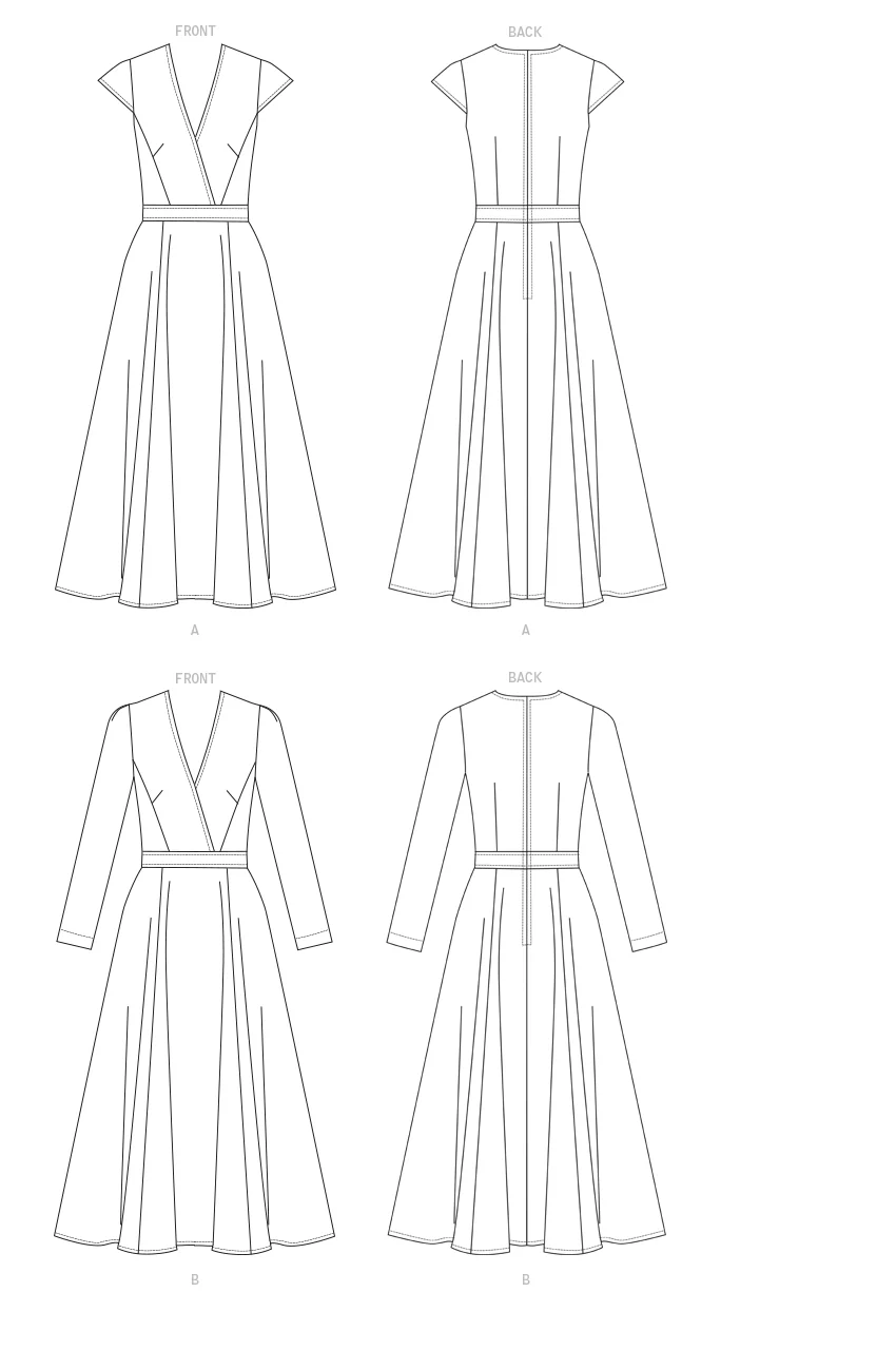 Vogue Dress V1672 - Image 5