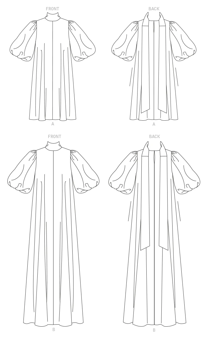 Vogue Dress V1723 - Image 6