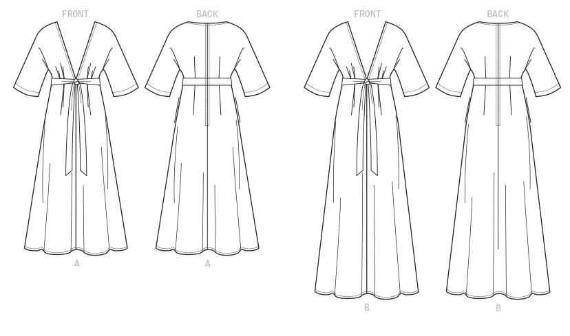 Vogue Dress V1735 - Image 4