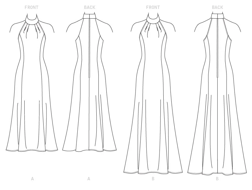 Vogue Dress V1748 - Image 4