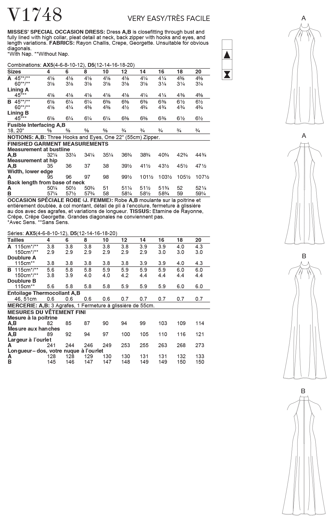 Vogue Dress V1748 - Image 5