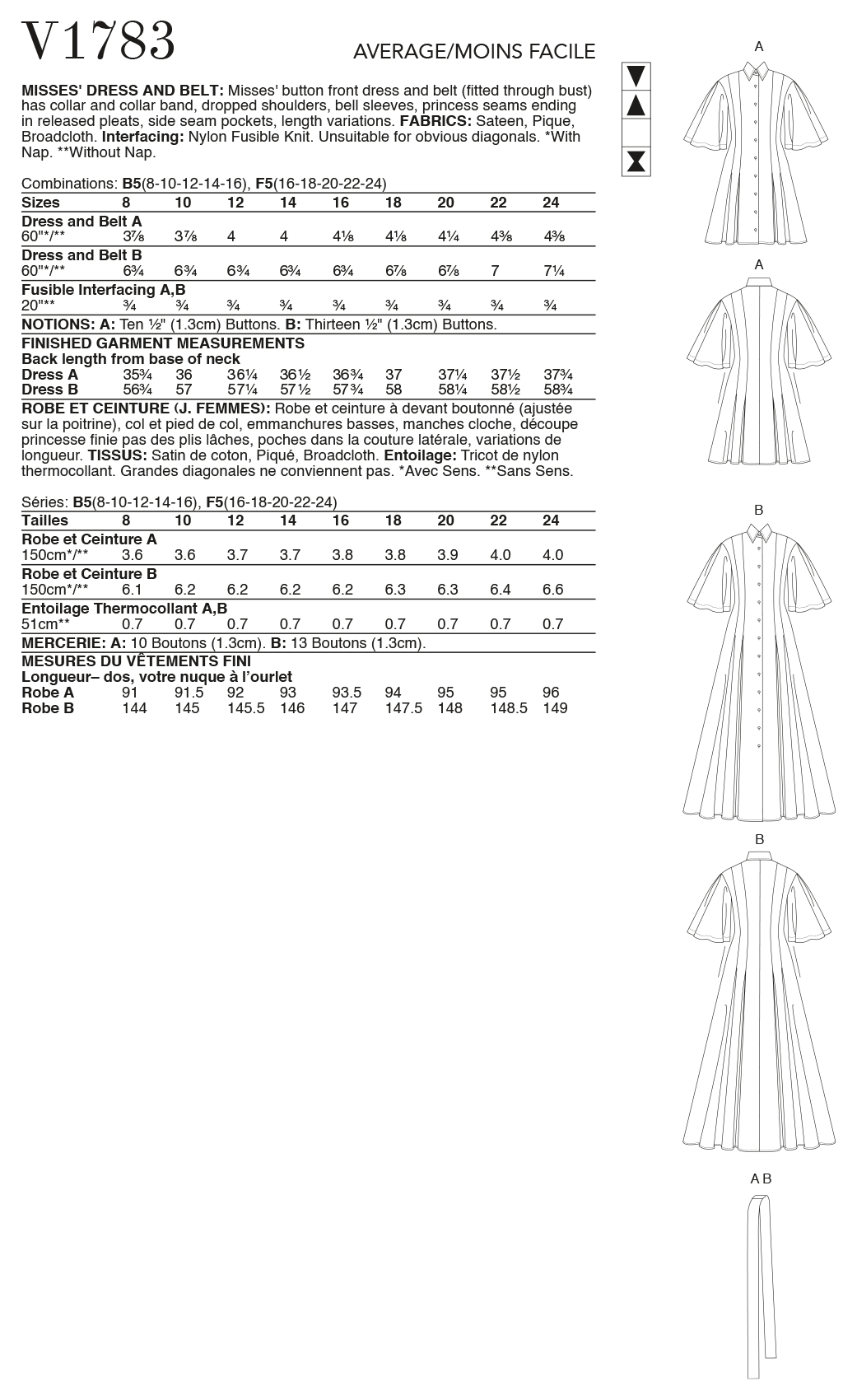 Vogue Dress V1783 - Image 9
