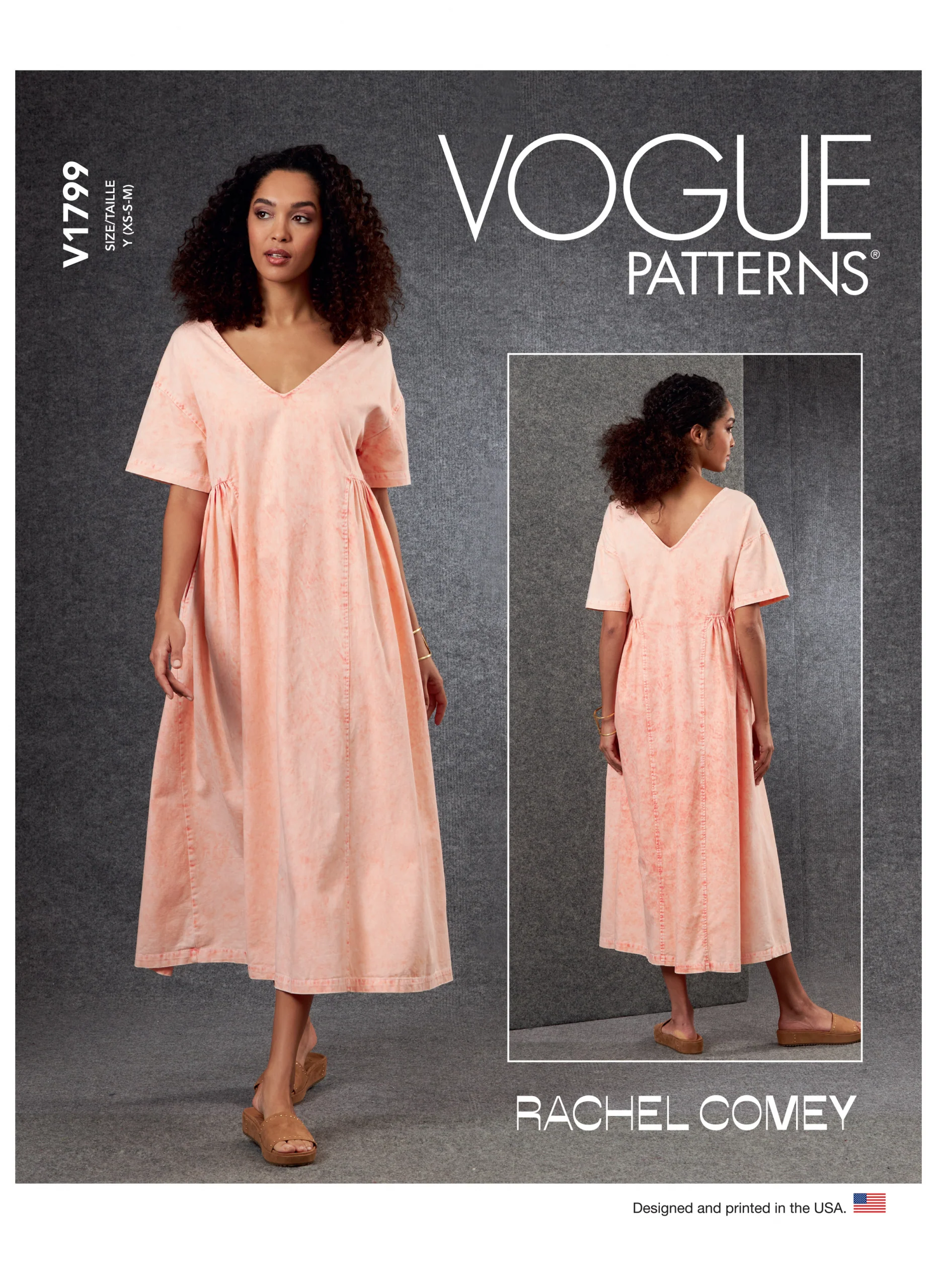 Vogue Dress V1799 - Image 2