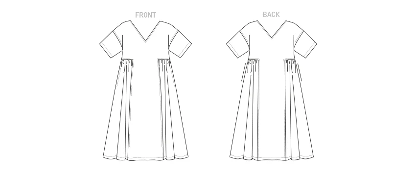 Vogue Dress V1799 - Image 4