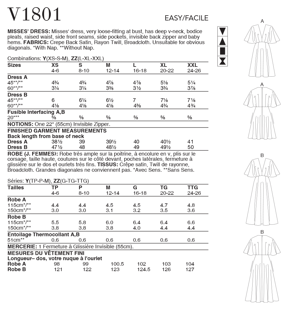 Vogue Dress V1801 - Image 7