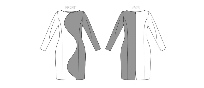 Vogue Dress V1819 - Image 5