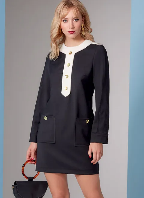 Vogue Dress V1844 - Image 3