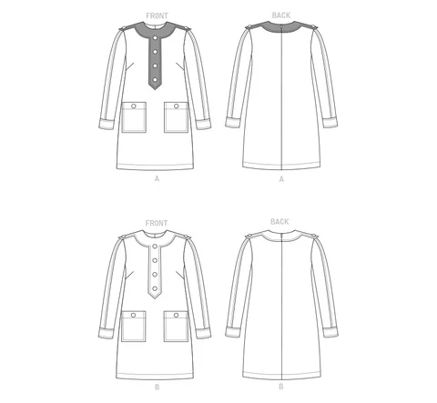 Vogue Dress V1844 - Image 8