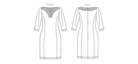 Vogue Dress V1858 - Image 5
