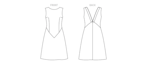 Vogue Dress V1879 - Image 5