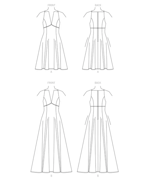 Vogue Dress V1882 - Image 8