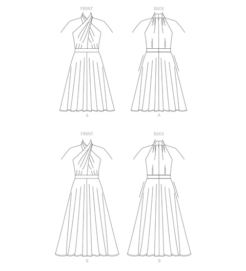 Vogue Dress V1883 - Image 7