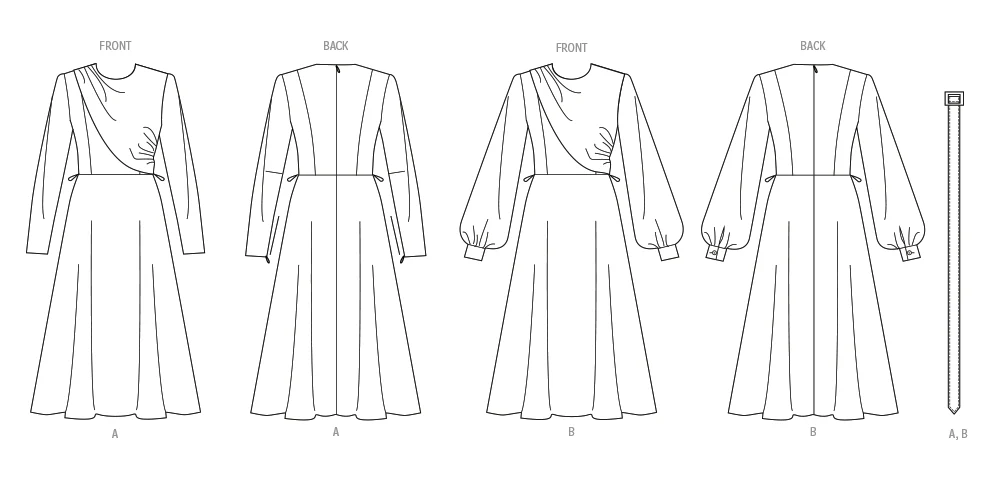 Vogue Dress V2043 - Image 7