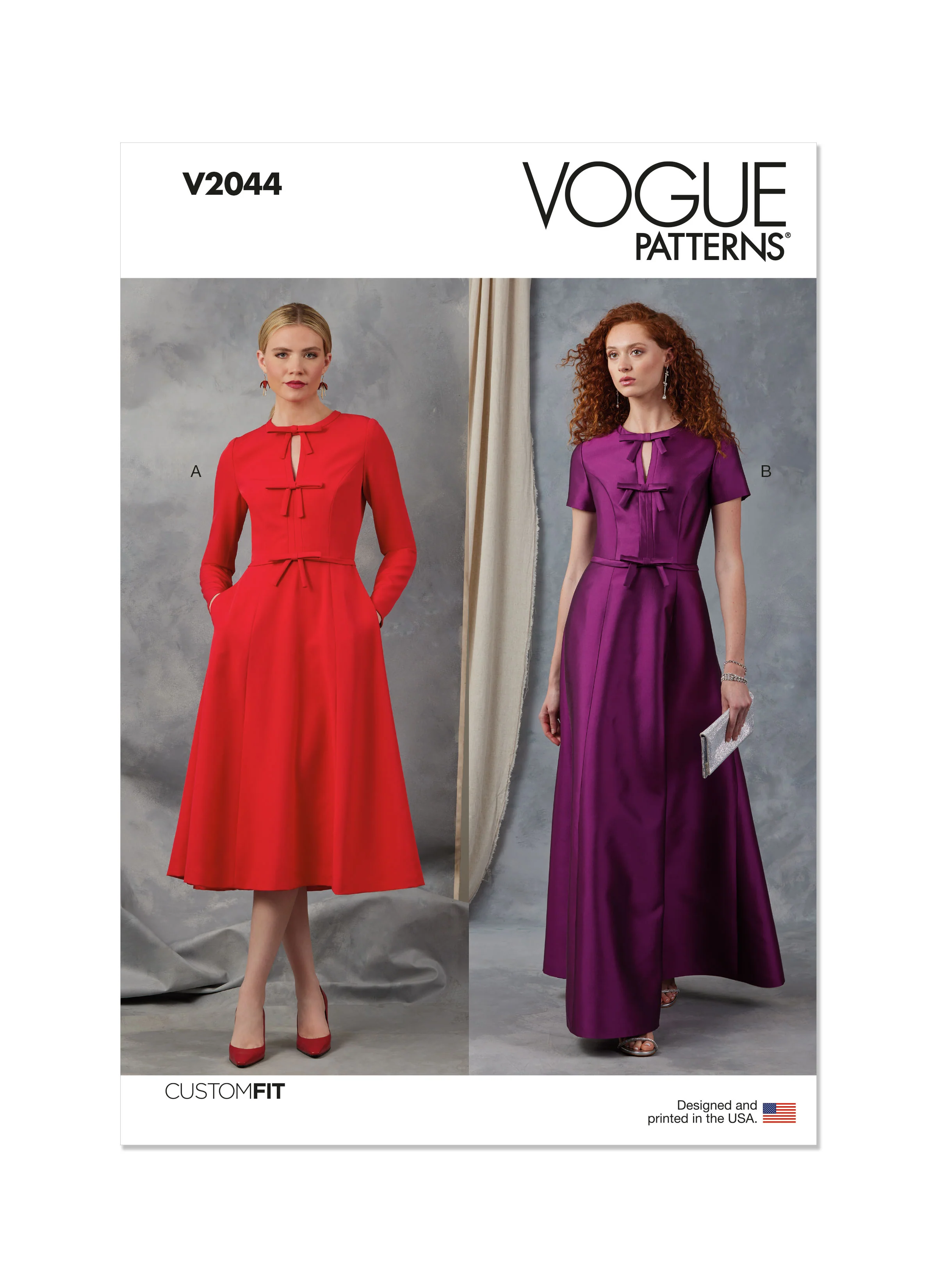 Vogue Dress V2044 - Image 2