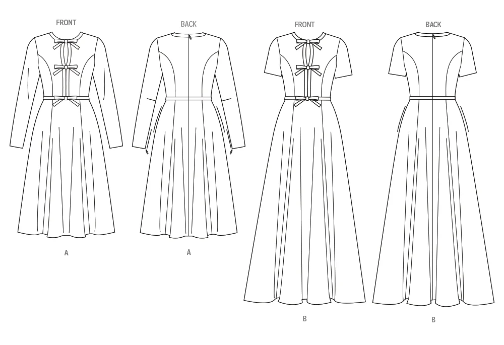 Vogue Dress V2044 - Image 7