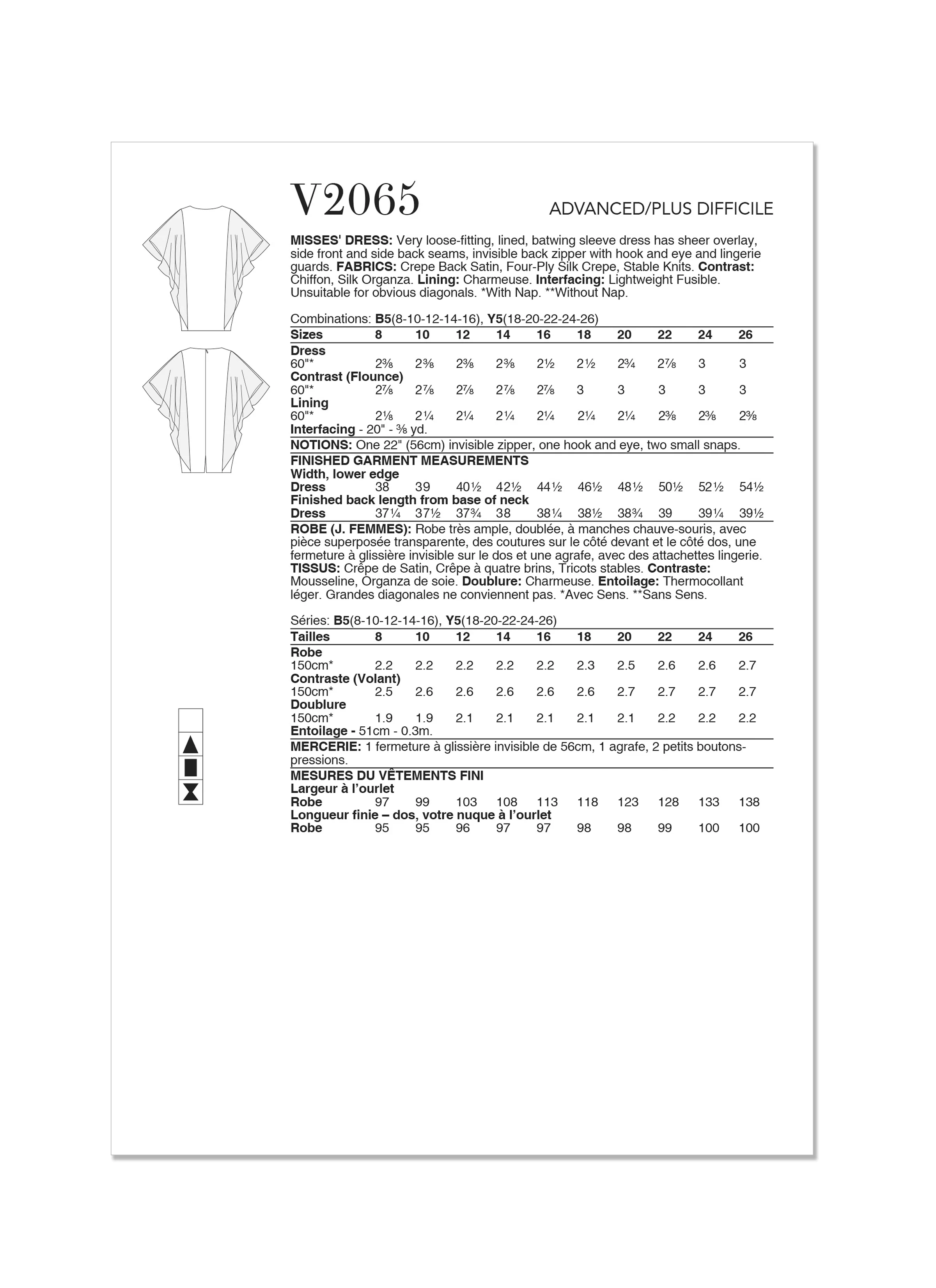 Vogue Dress V2065 - Image 5