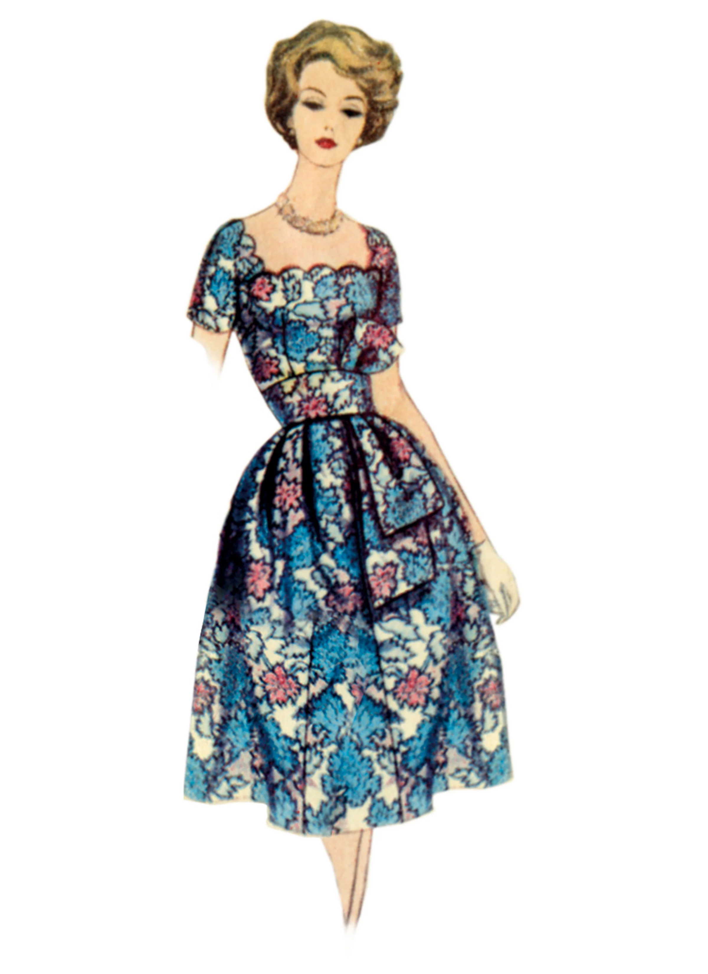 Vogue Dress V2101 - Image 5