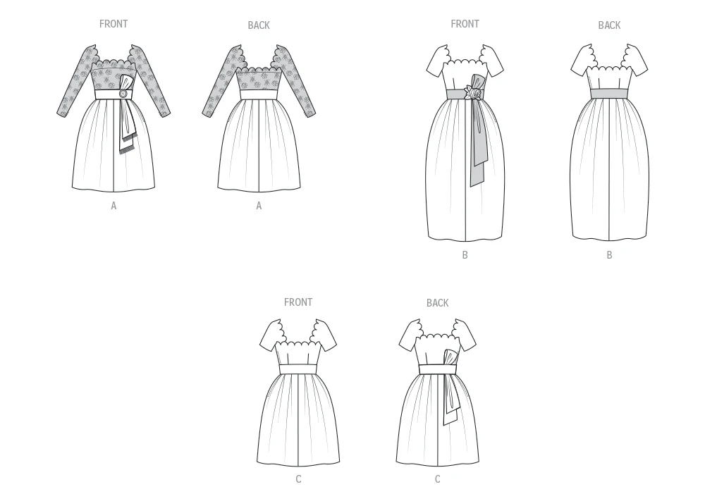Vogue Dress V2101 - Image 7