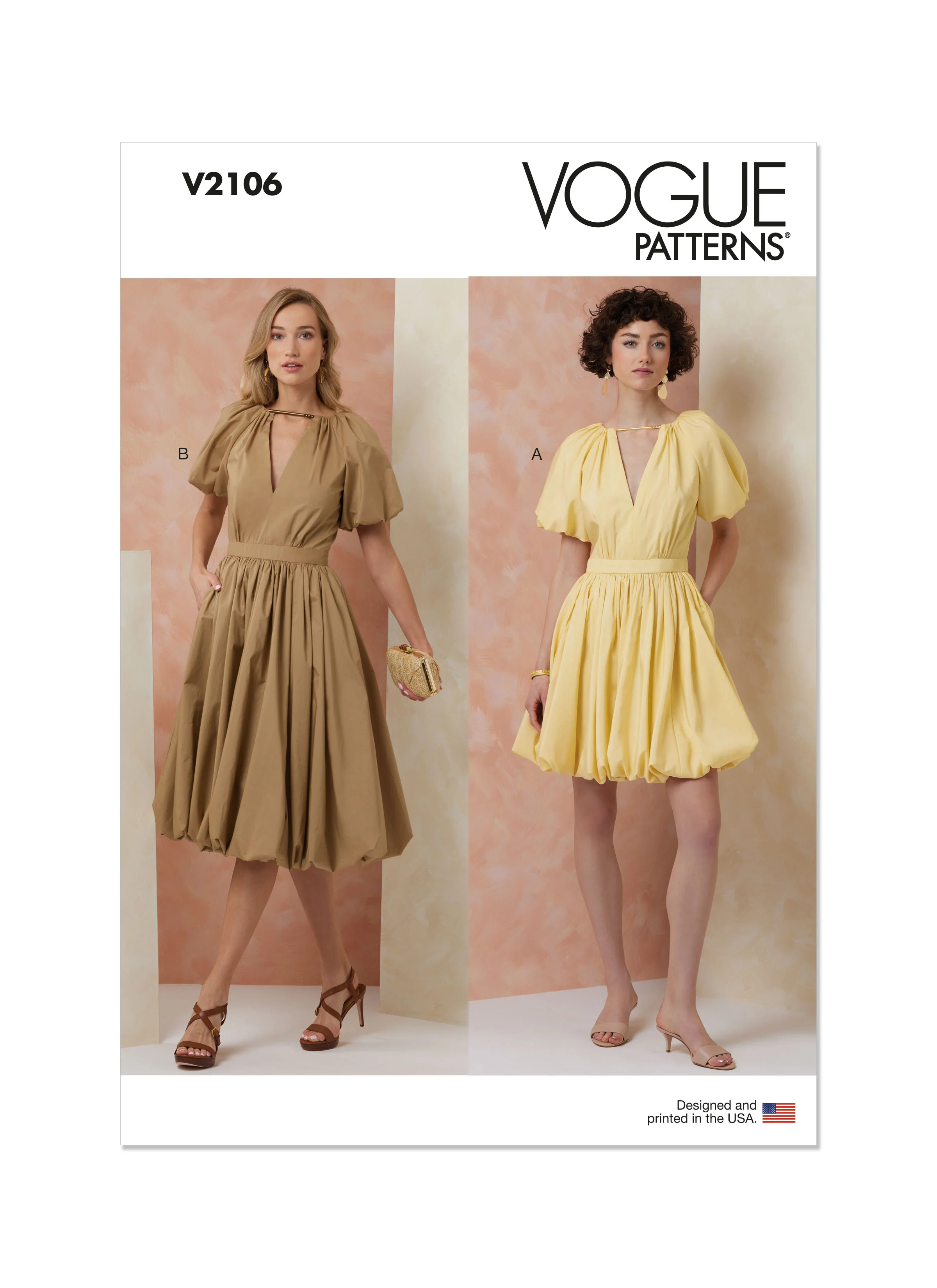 Vogue Dress V2106 - Image 2