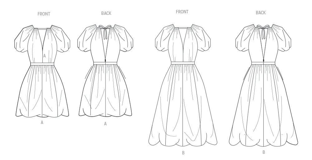 Vogue Dress V2106 - Image 8