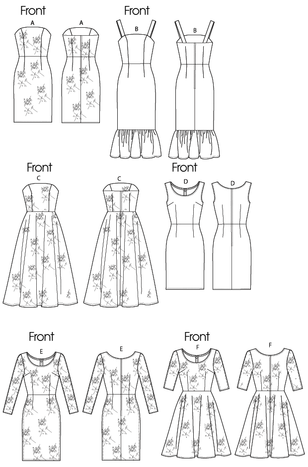 Vogue Dress V8766 - Image 9