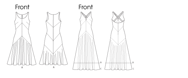 Vogue Dress V8814 - Image 4