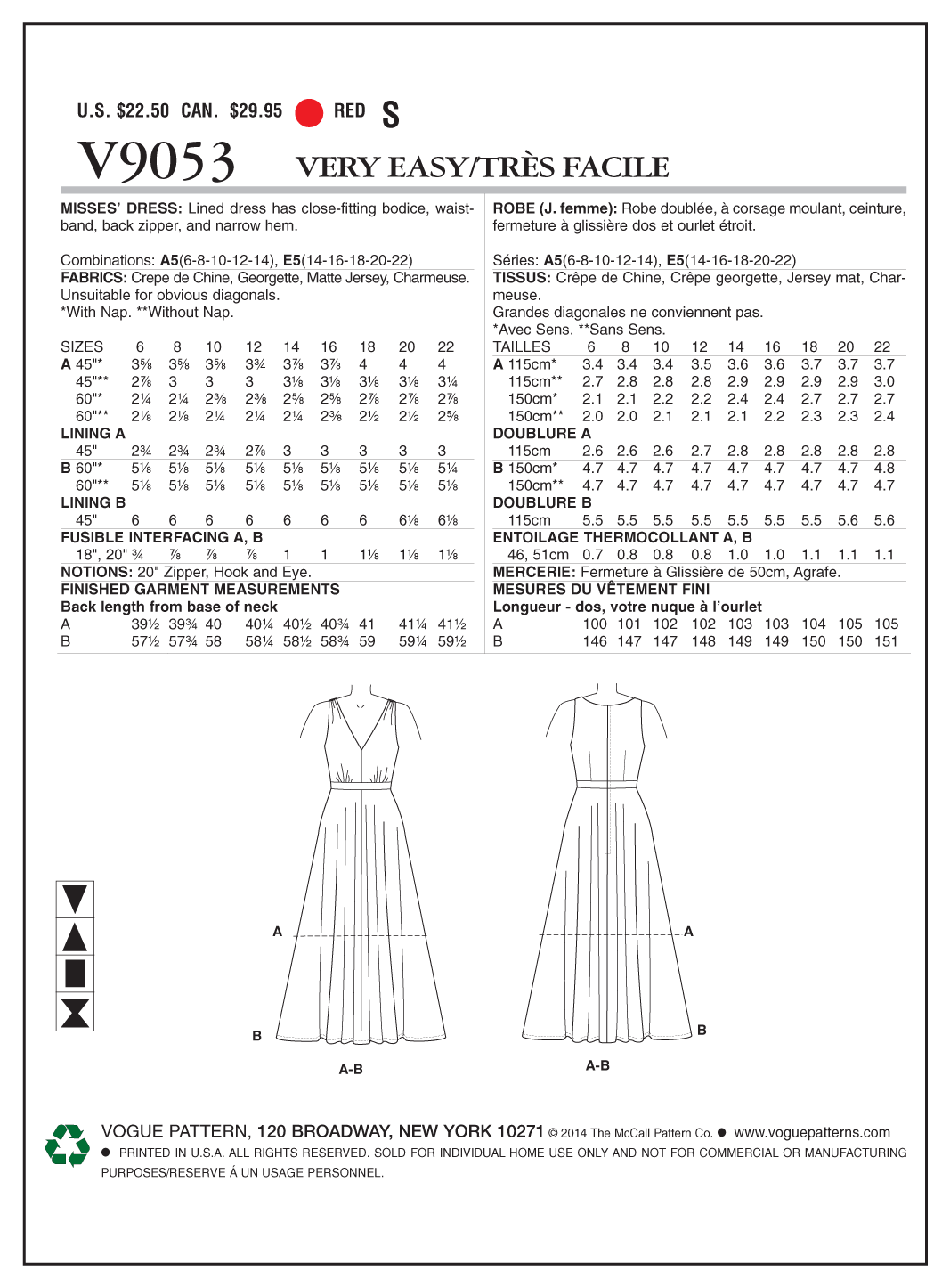 Vogue Dress V9053 - Image 5