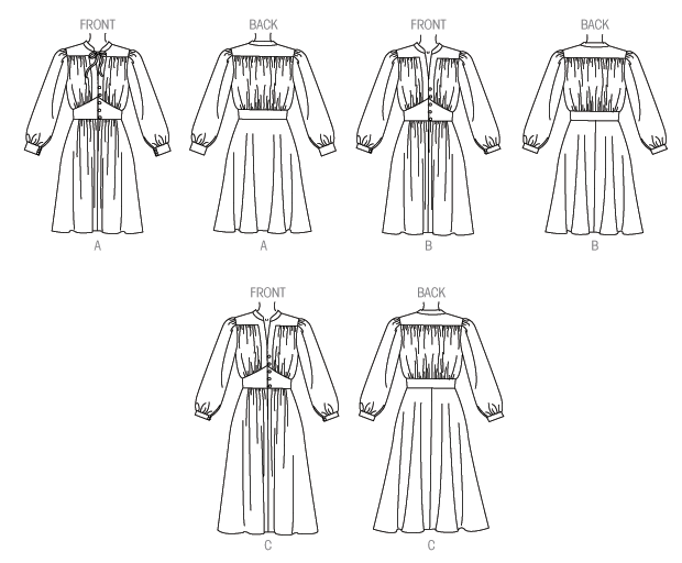 Vogue Dress V9076 - Image 5