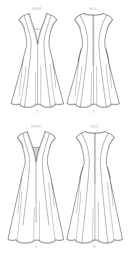 Vogue Dress V9292 - Image 7