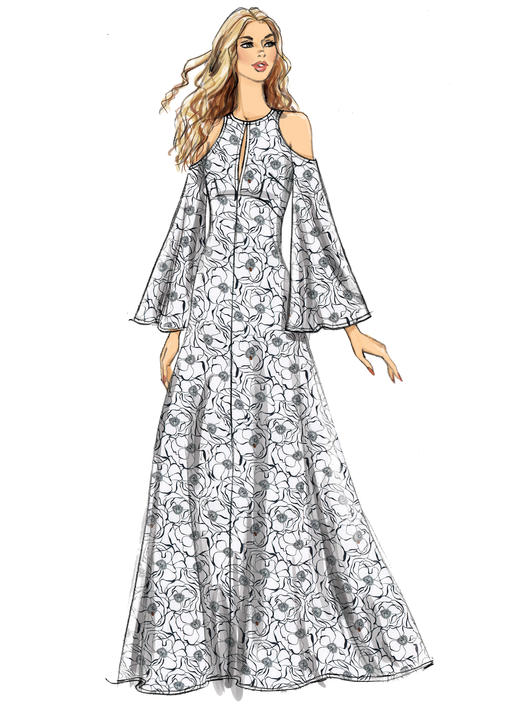 Vogue Dress V9296 - Image 4