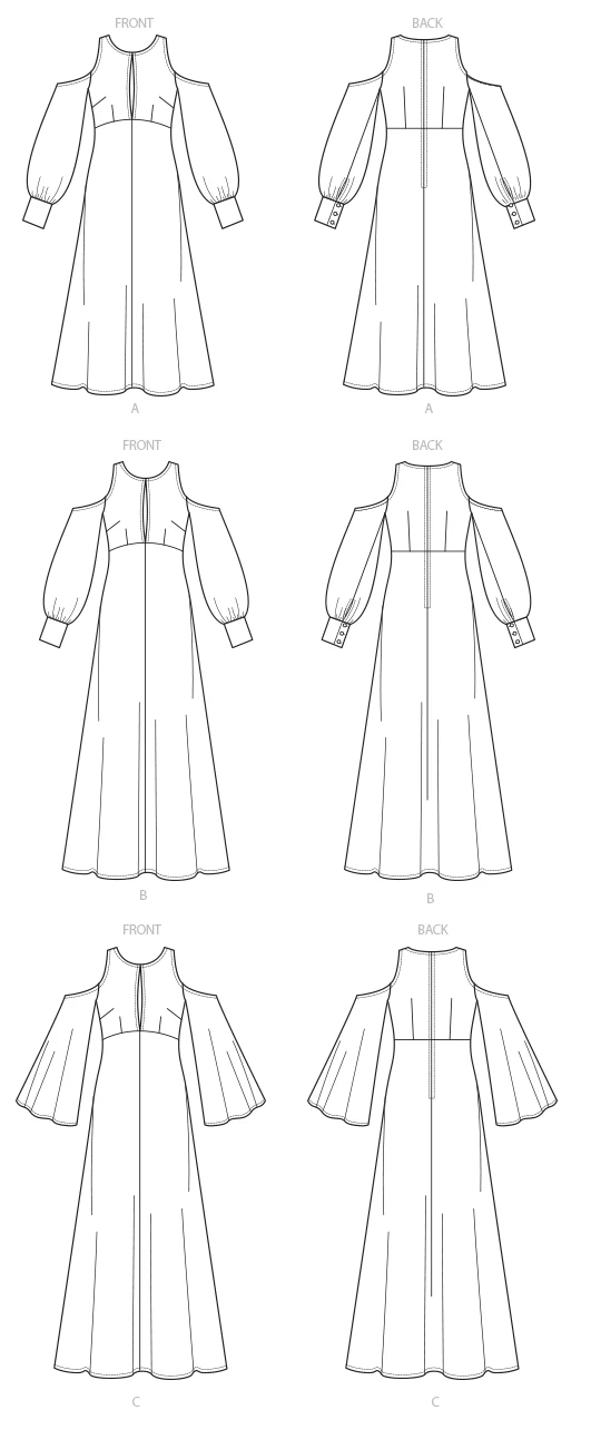 Vogue Dress V9296 - Image 6