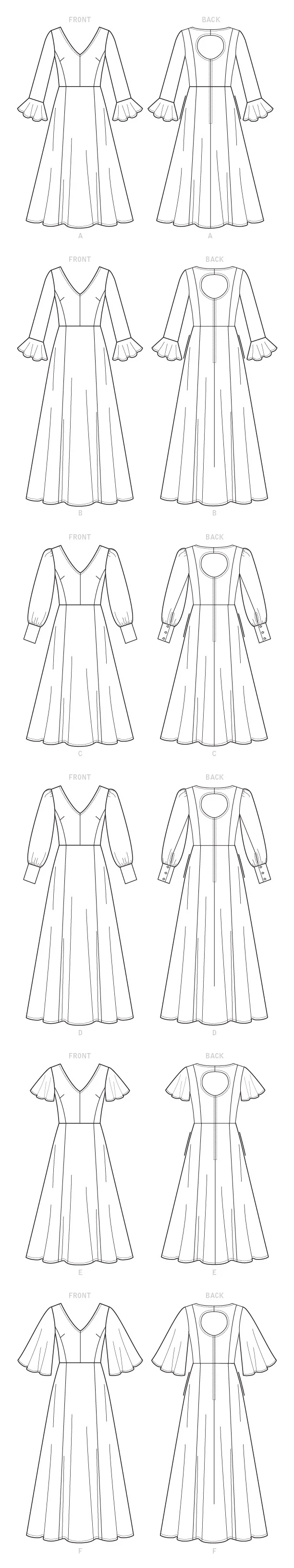 Vogue Dress V9328 - Image 6