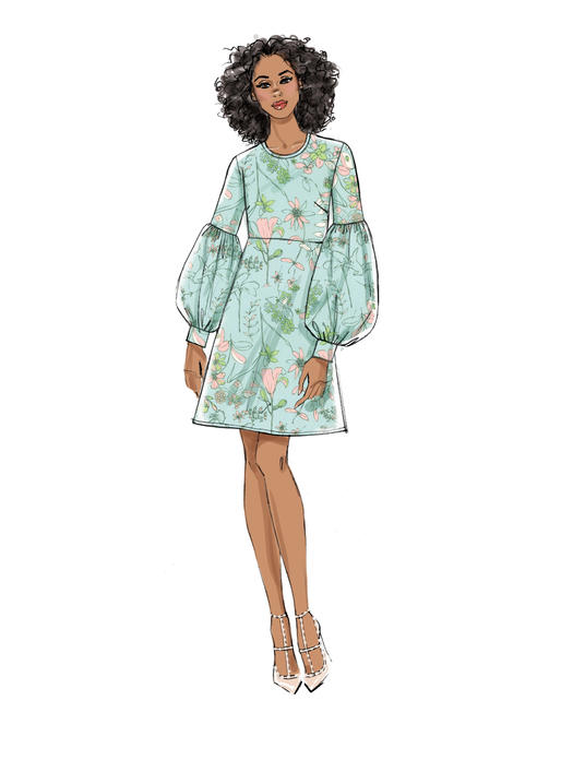 Vogue Dress V9344 - Image 6