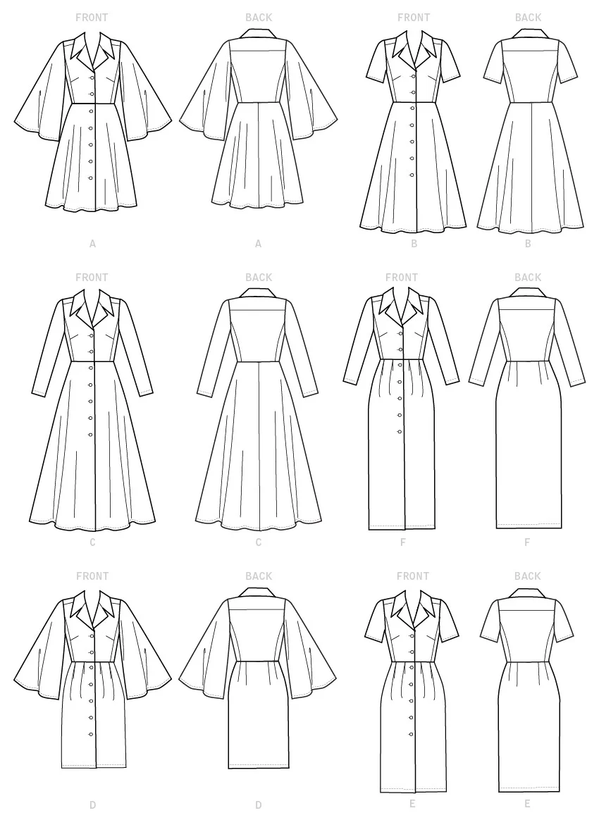 Vogue Dress V9345 - Image 11
