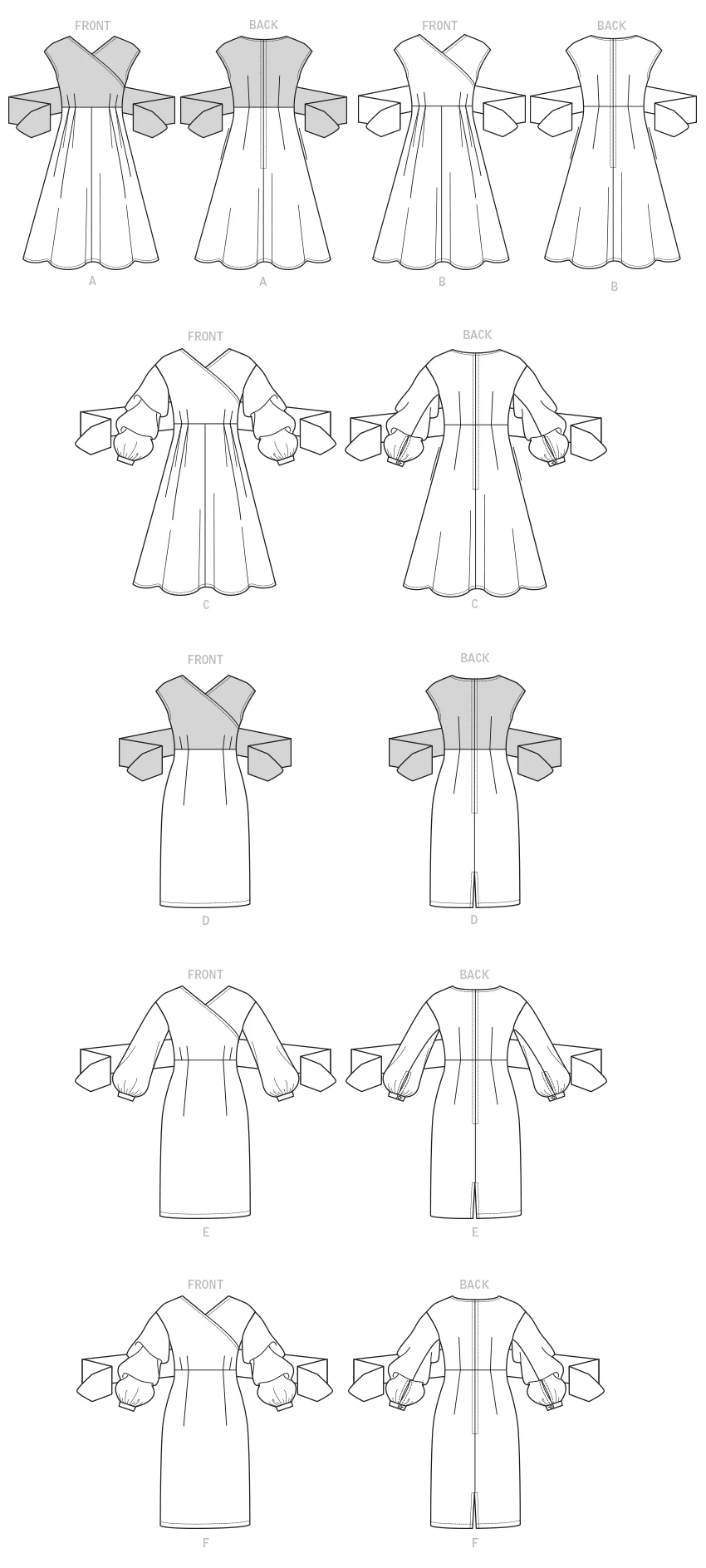 Vogue Dresses V1795 - Image 5