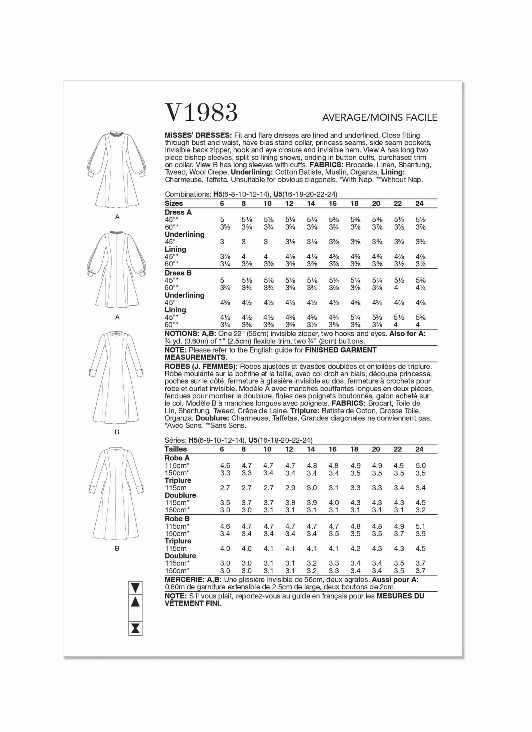 Vogue Dresses V1983 - Image 8