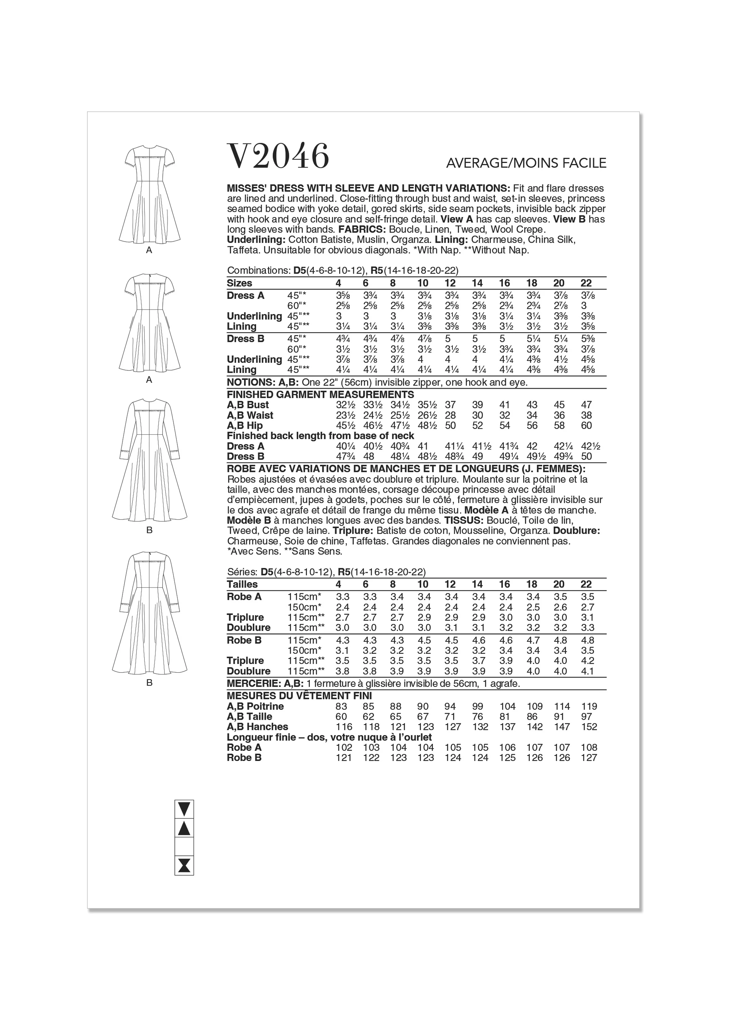 Vogue Dresses V2046 - Image 8