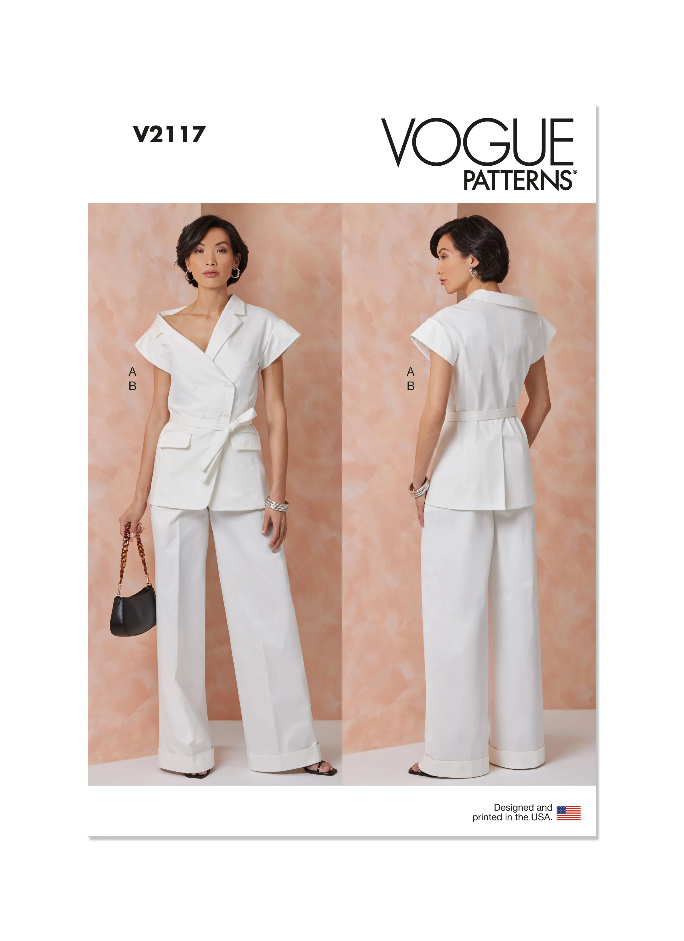 Vogue Jacket and Trousers V2117 - Image 2