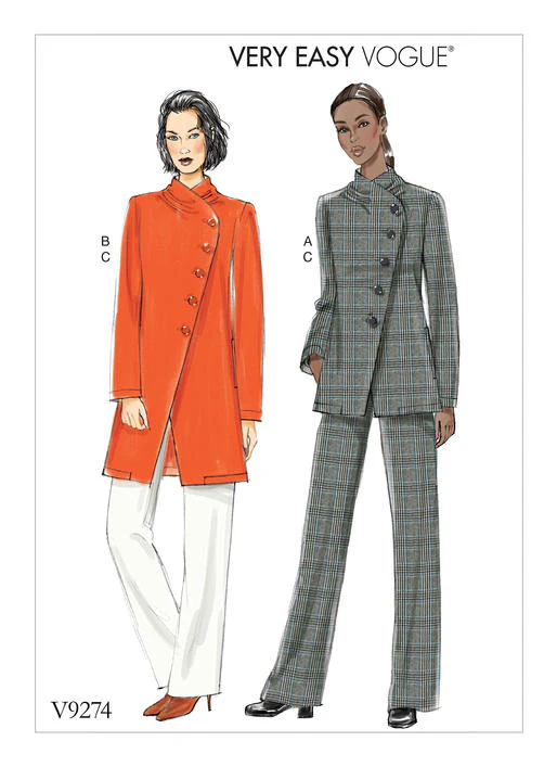 Vogue Jacket and Trousers V9274 - Image 4