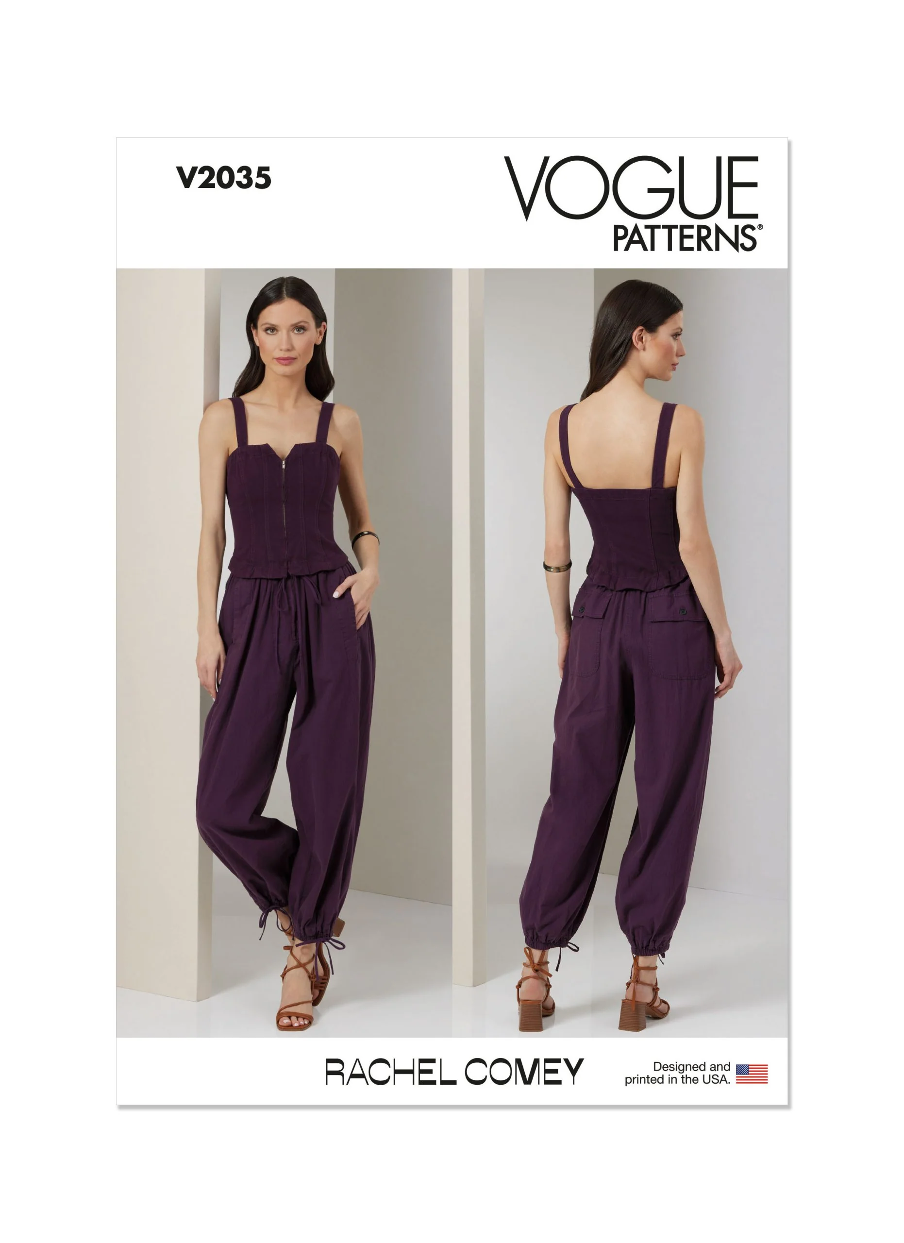 Vogue Jumpsuit V2035 - Image 2