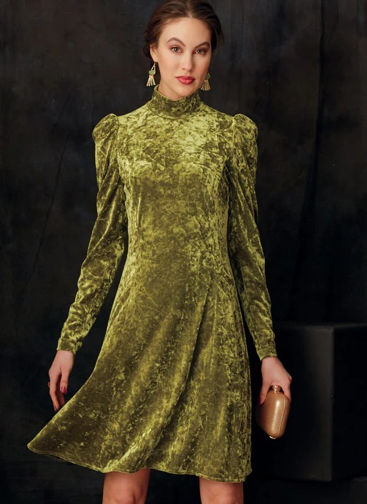 Vogue Knit Dress V9264 - Image 2