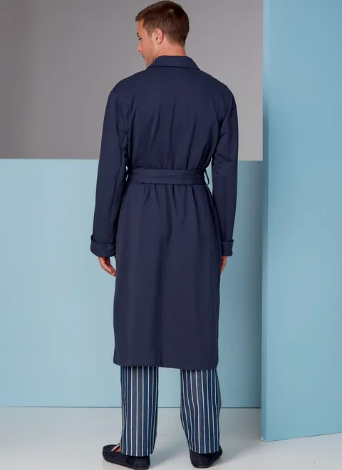 Vogue Men's Robe and Belt V1855 - Image 4