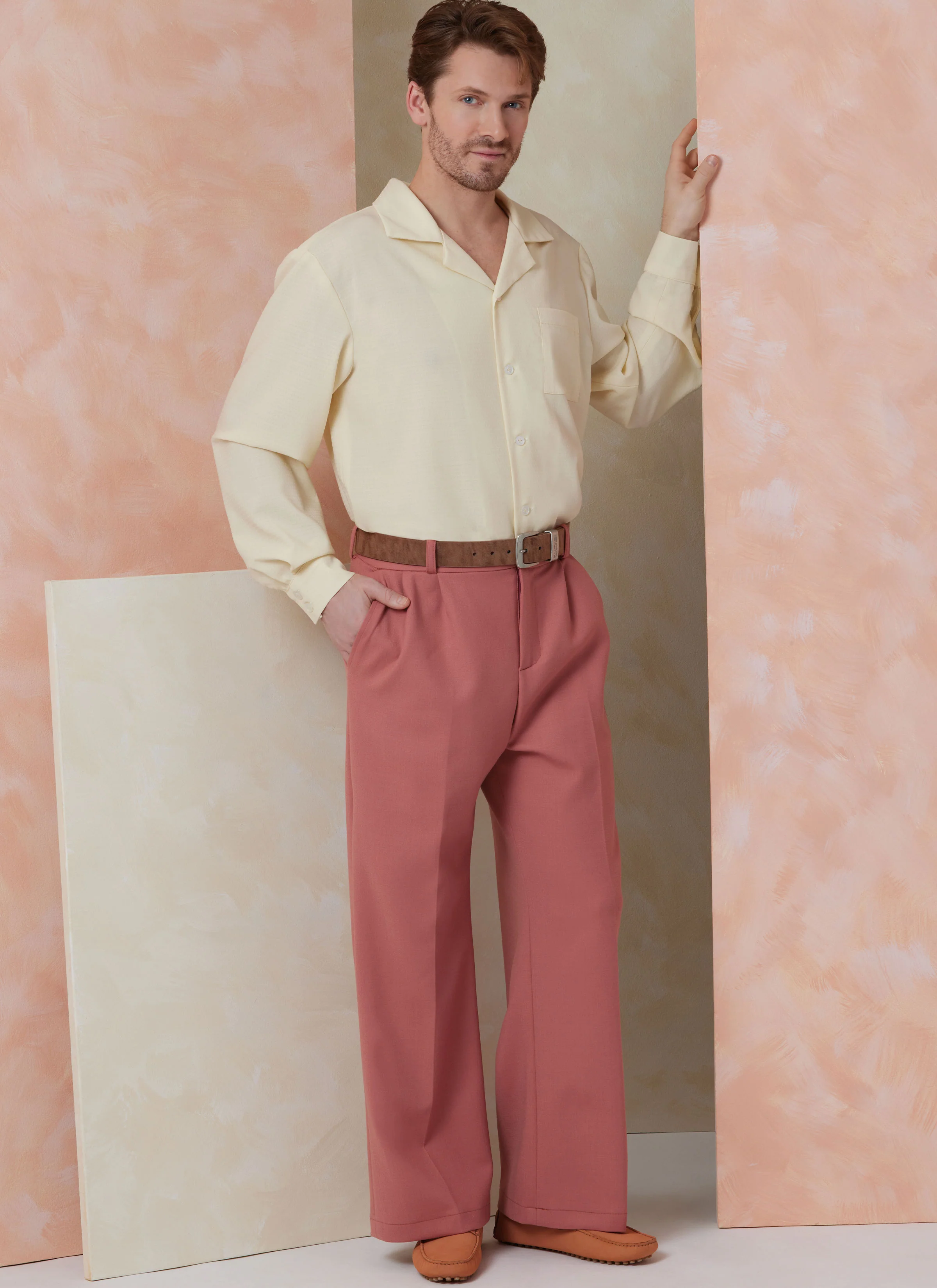 Vogue Men's Shirt, Shorts, Trousers and Belt V2120 - Image 4