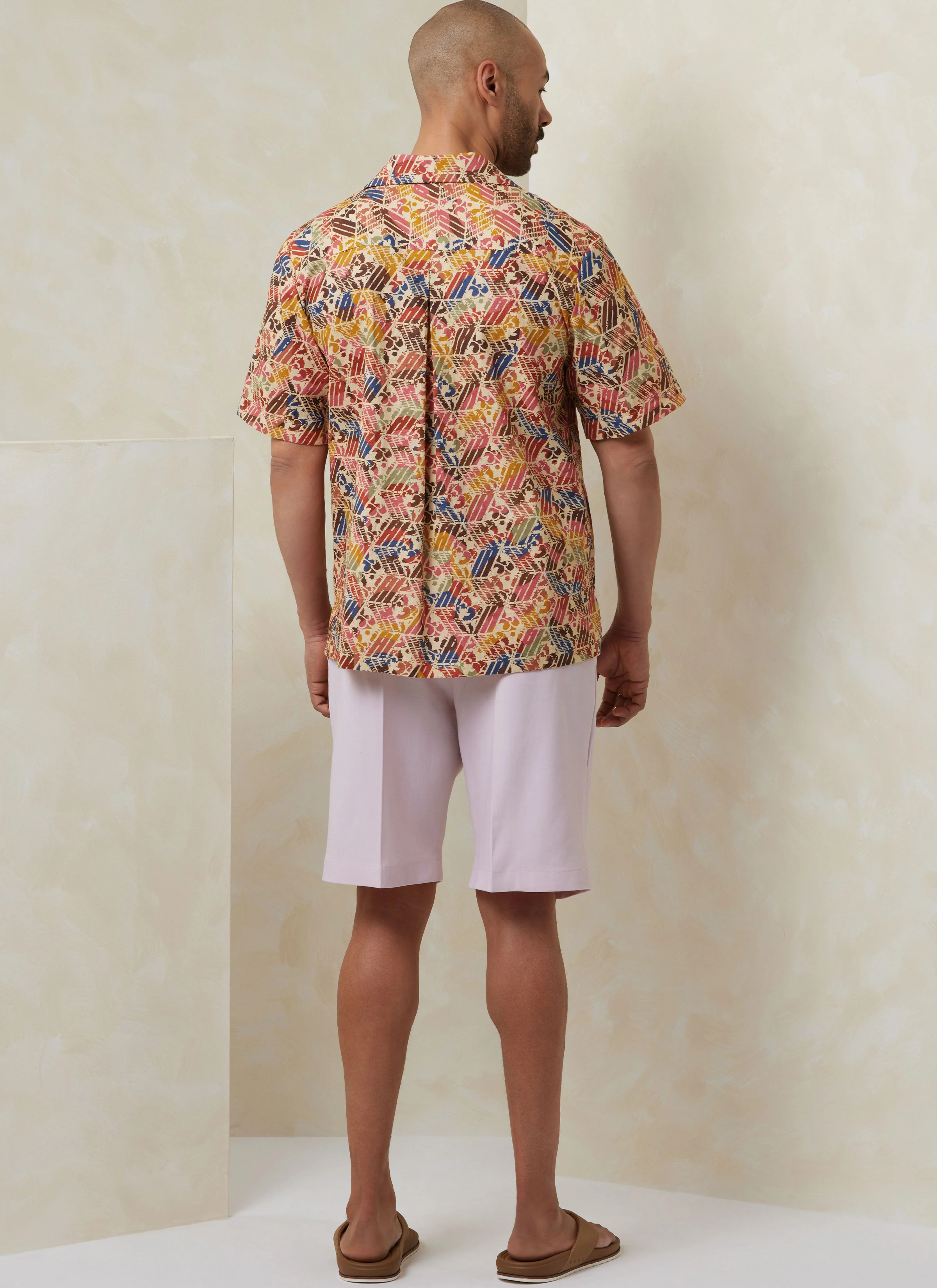 Vogue Men's Shirt, Shorts, Trousers and Belt V2120 - Image 8