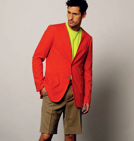 Vogue Men's Suit V8890 - Image 3