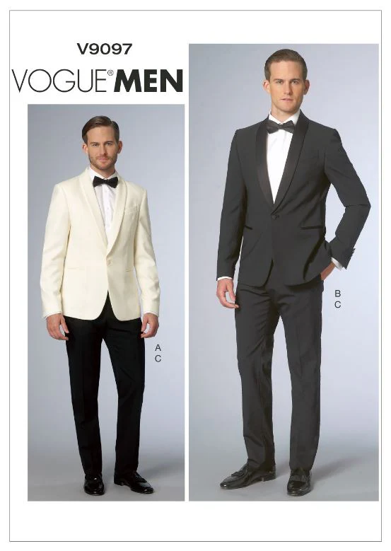 Vogue Men's Suit V9097 - Image 2