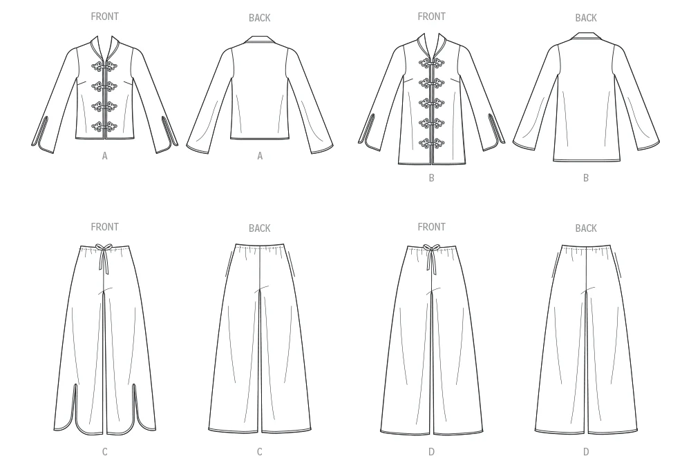 Vogue Pyjamas V2099 - Image 10