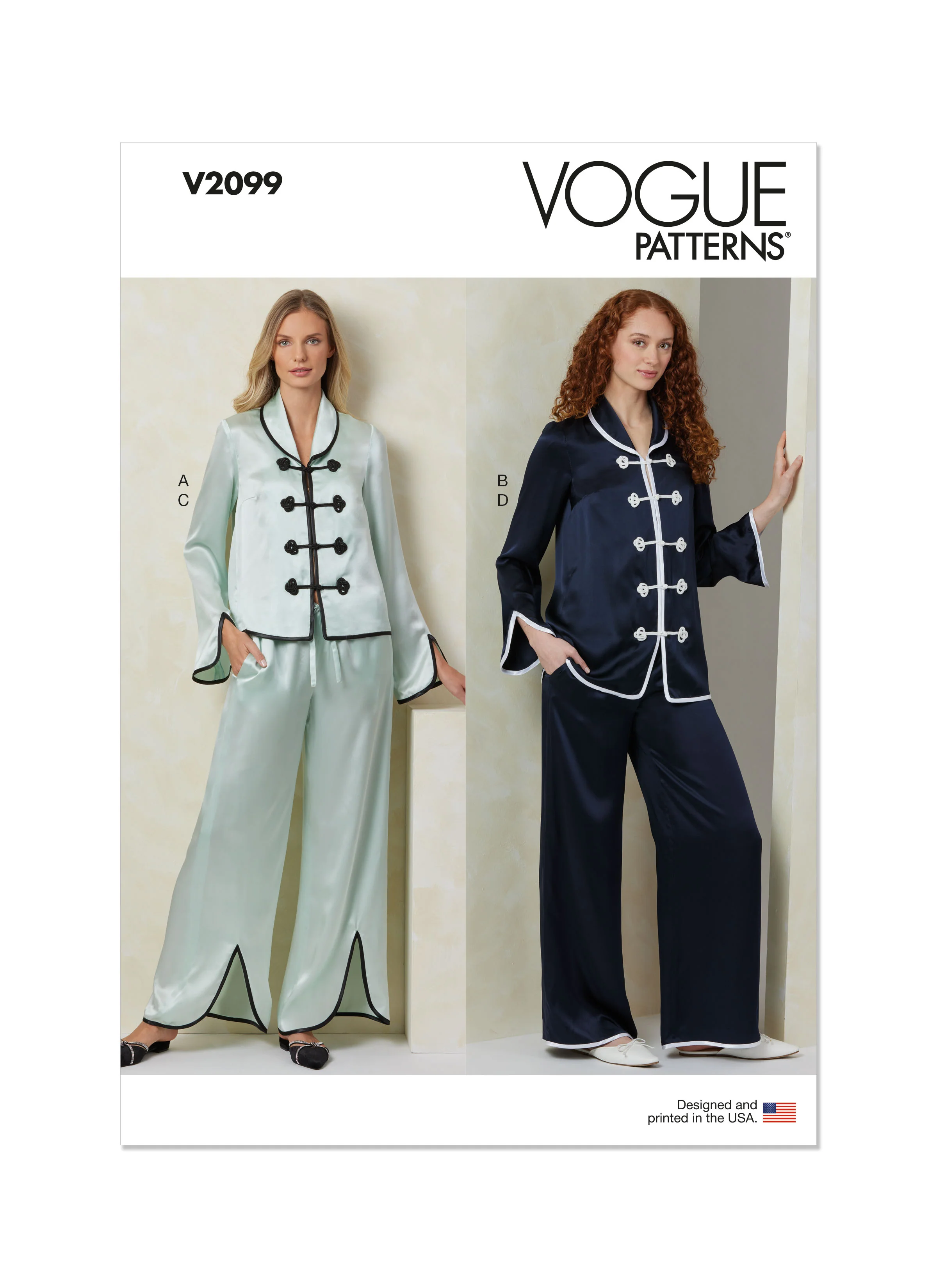 Vogue Pyjamas V2099 - Image 2