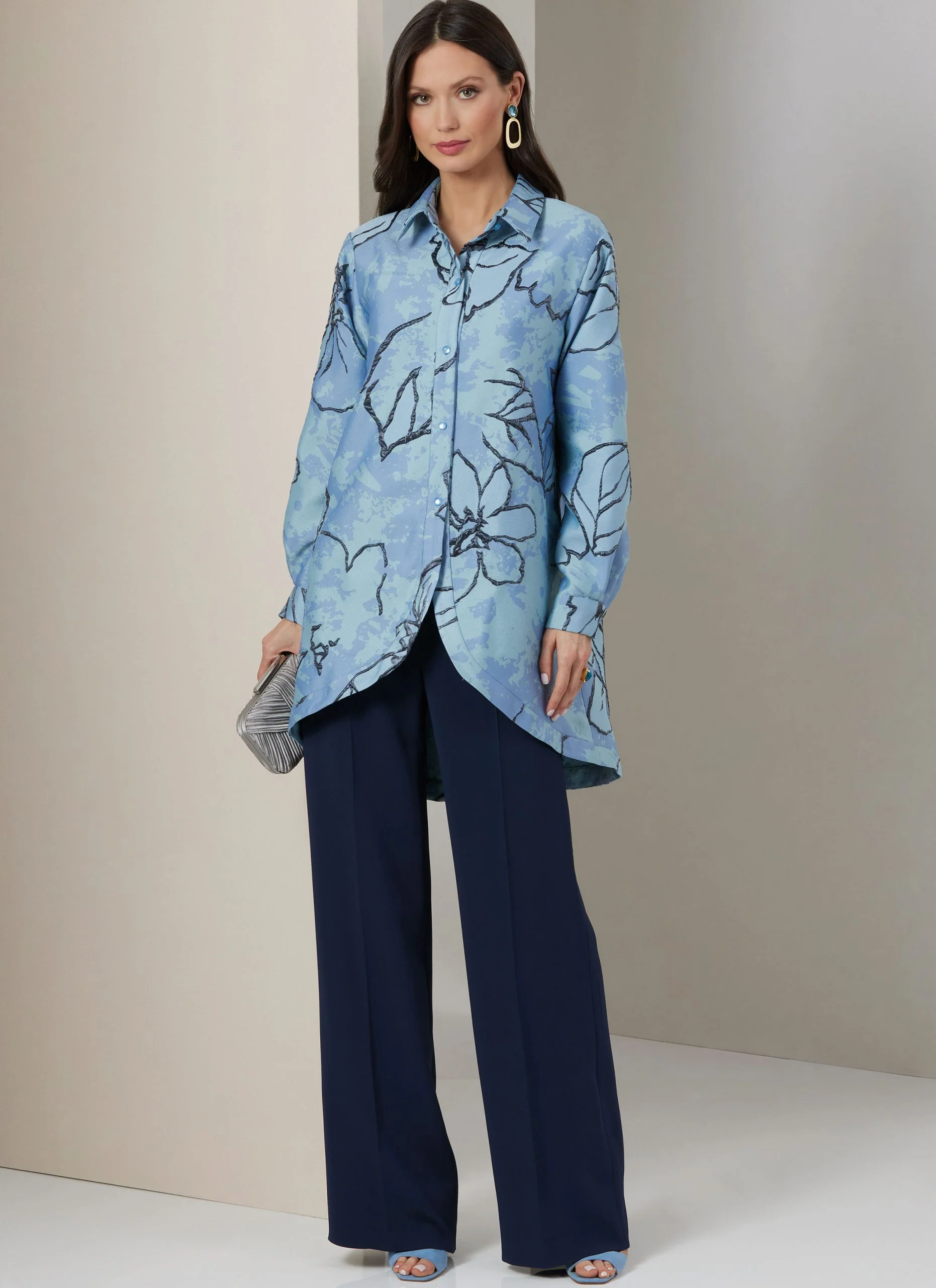 Vogue Shirt, Top & Trousers V2037 - Image 4