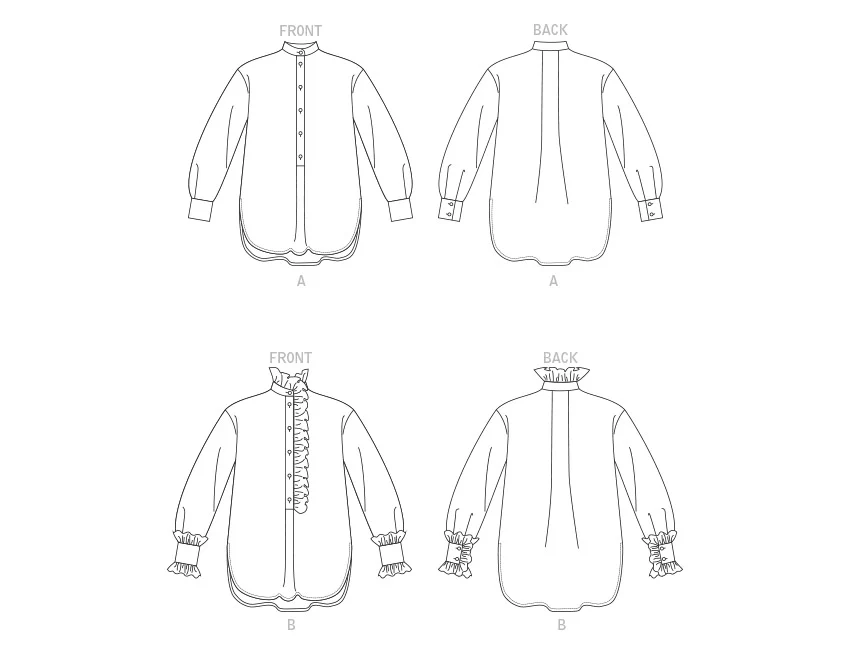 Vogue Shirt V1823 - Image 6